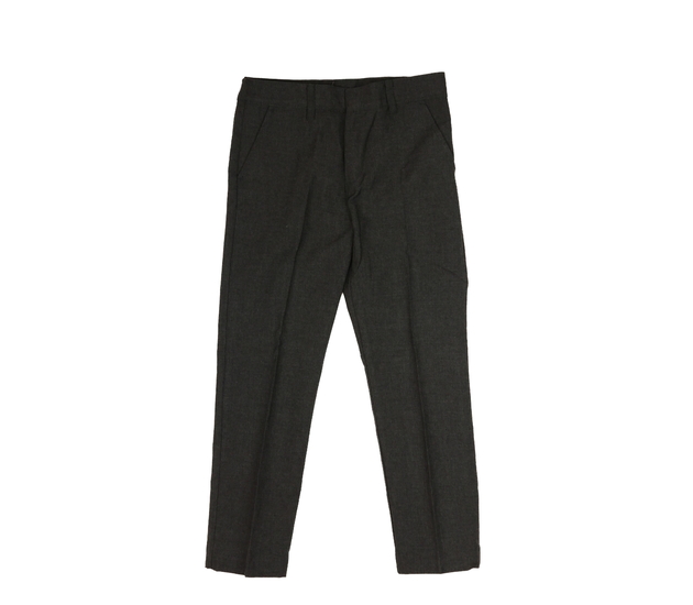 Šedé společenské kalhoty F&F