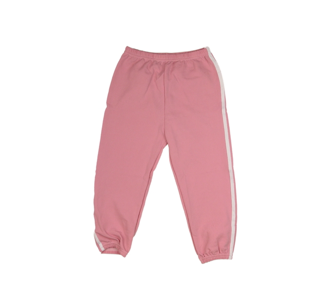 Růžové lehké tepláky 