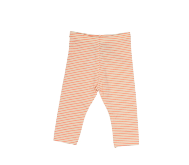 Růžovo-krémové pruhované legíny M&S
