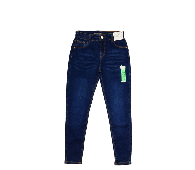 Nové modré melírované rifle Primark