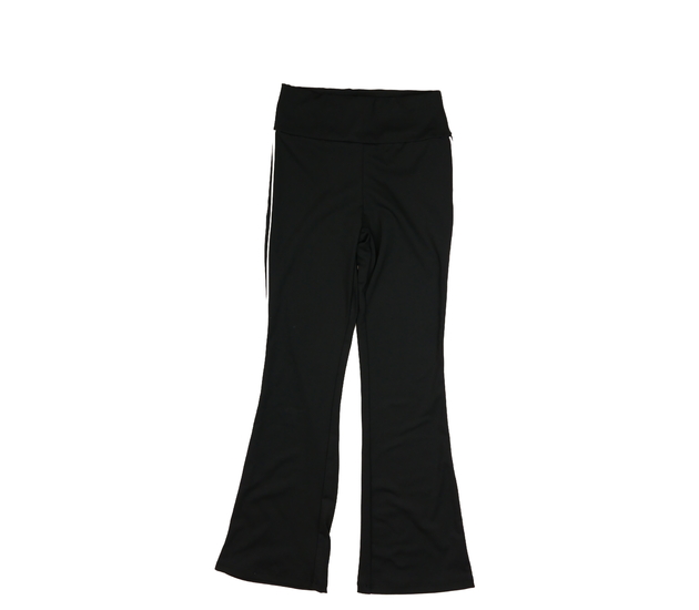 Nové černé zvonové legíny New Look