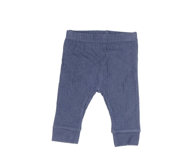 Tmavě modré žebrované legíny George