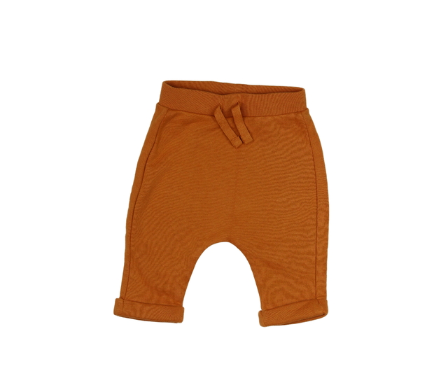 Kaštanově hnědé tepláky Tu