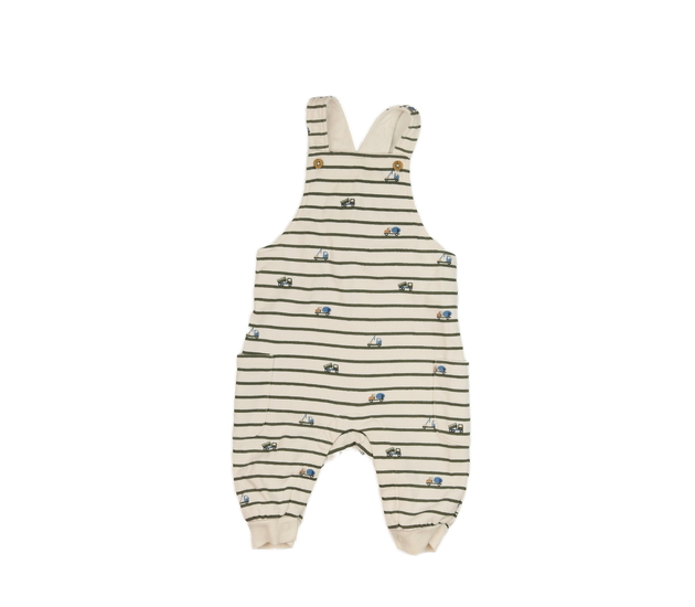 Světlé pruhované tepláky s laclem M&S