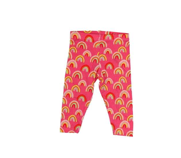 Červené legíny s duhou F&F