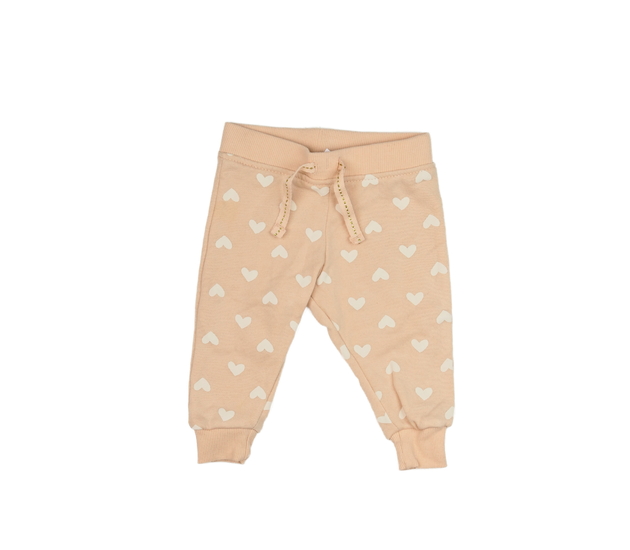 Růžové tepláky se srdíčky Primark