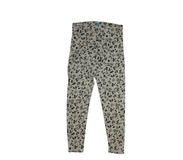 Šedé melírované legíny s listy Primark
