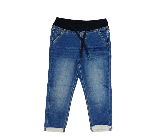 Modré riflové kalhoty 