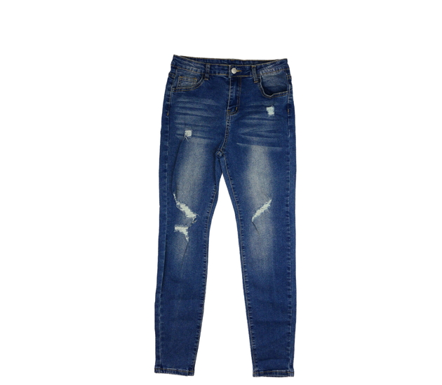 Modré rifle s děrováním 