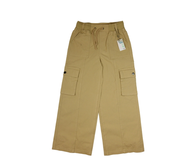 Nové hnědé široké kalhoty Primark