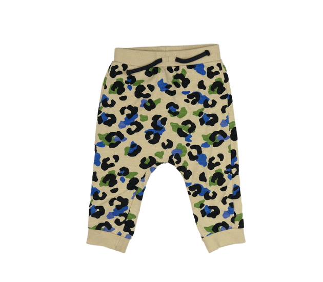 Hnědé vzorované tepláky Nutmeg