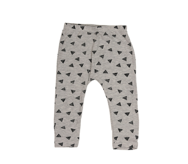 Šedé melírované legíny s trojúhelníky Next