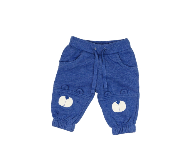 Modré tepláky s čumáčky medvědů F&F