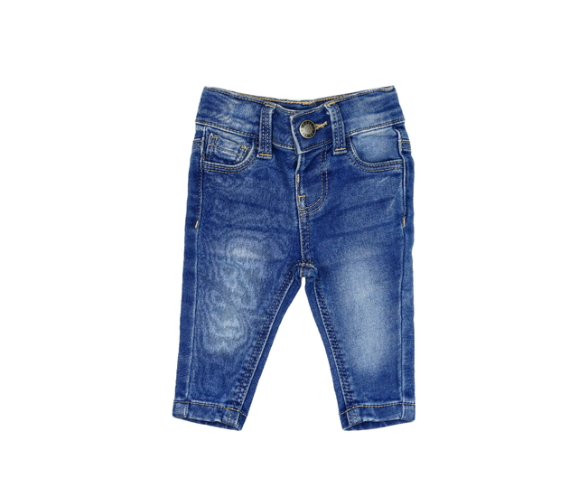 Modré elastické rifle Primark