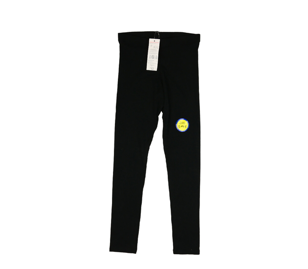 Nové černé žebrované legíny F&F