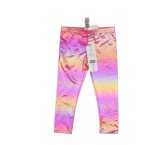 Nové růžové metalické legíny F&F