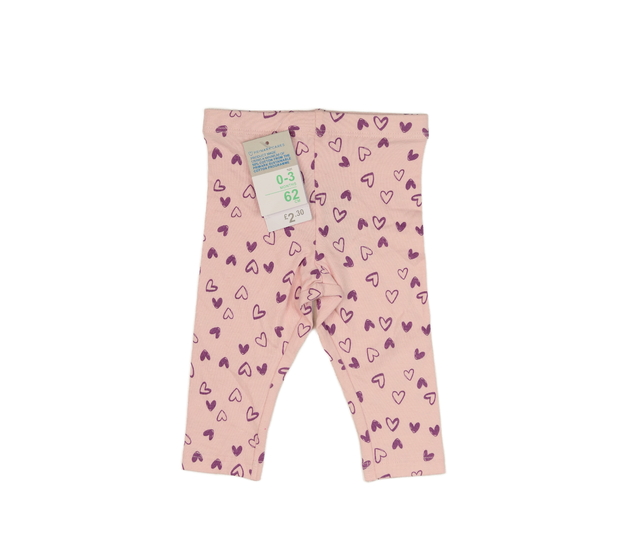 Nové růžové legíny se srdíčky Primark