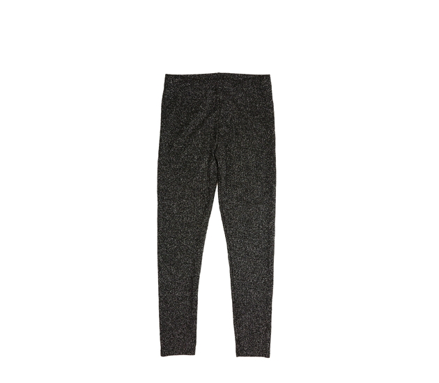 Černé legíny se stříbrným vláknem River Island