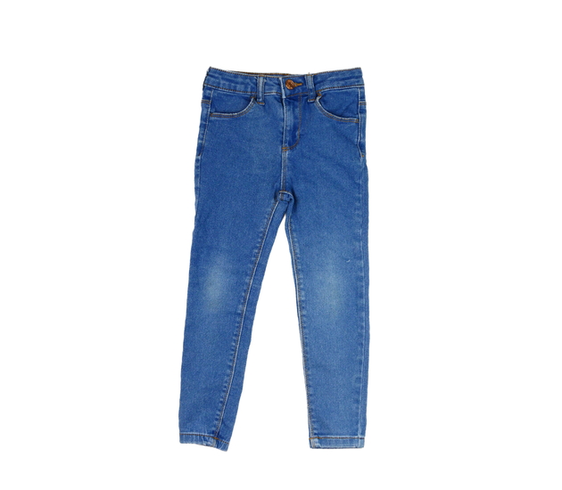 Modré melírované rifle skinny Primark