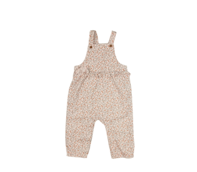 Růžové květinové kalhoty s laclem M&S