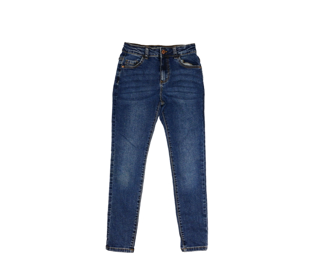 Tmavě modré melírované rifle Primark