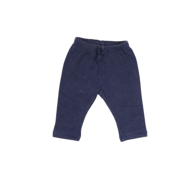 Tmavě modré vyteplené tepláky Gap