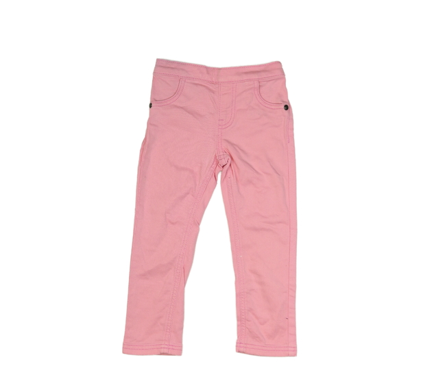 Růžové džegíny se srdci na zadních kapsách Motherc