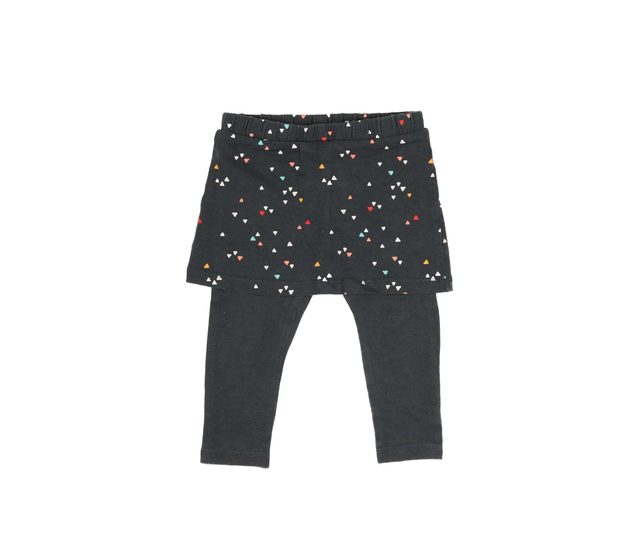 Šedé legíny se sukýnkou