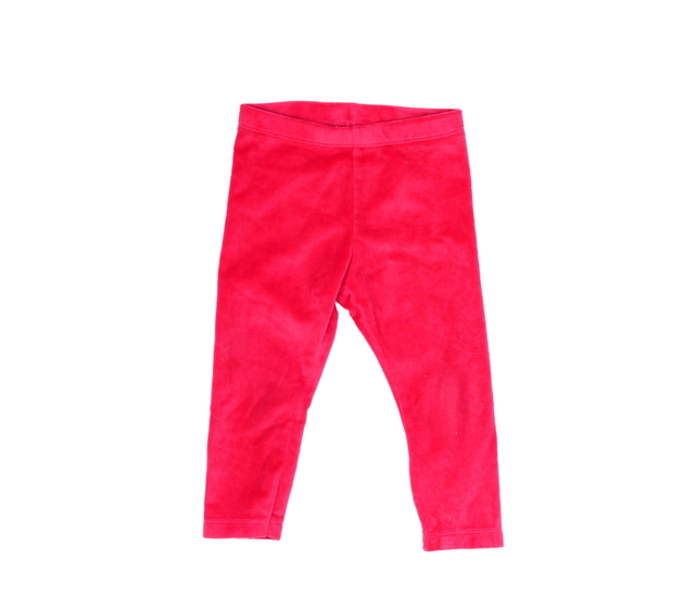 Červené vyteplené legíny 