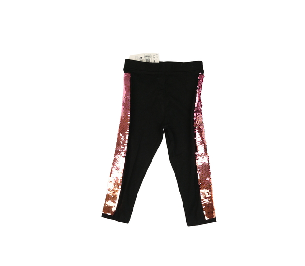 Nové černé legíny s flitry 