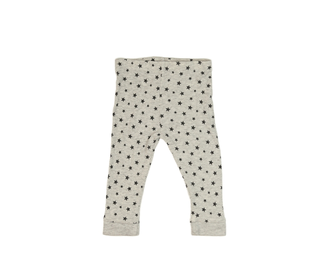 Šedé melírované legíny s hvězdami F&F