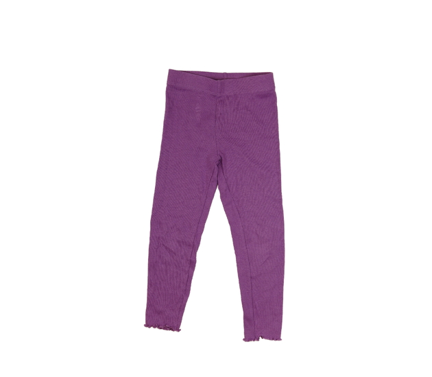 Fialové žebrované legíny Primark