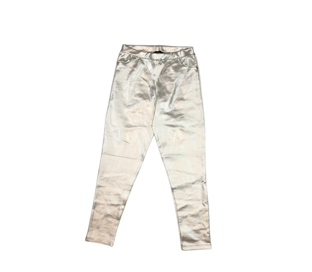 Nové stříbrné legíny River Island