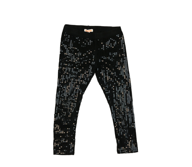 Černé flitrované legíny Bluezoo