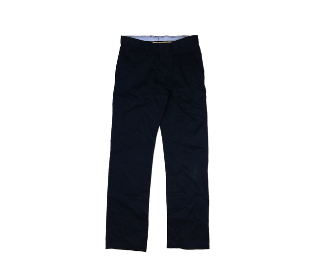 Tmavě modré společenské kalhoty Gap