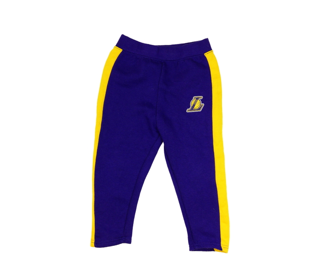 Fialovo-žluté tepláky 