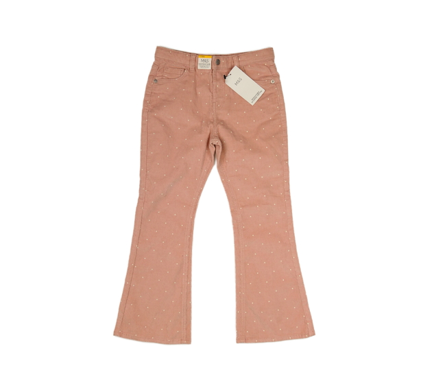 Nové růžové zvonové kalhoty M&S