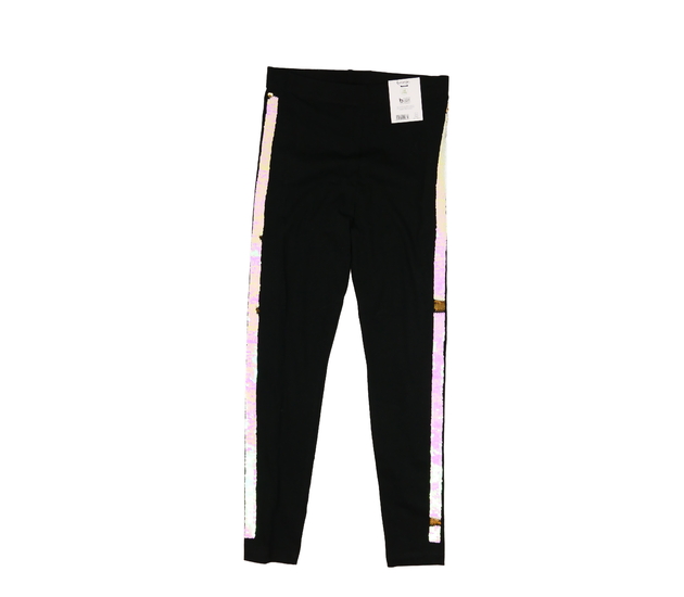 Nové černé legíny s bočními flitry George