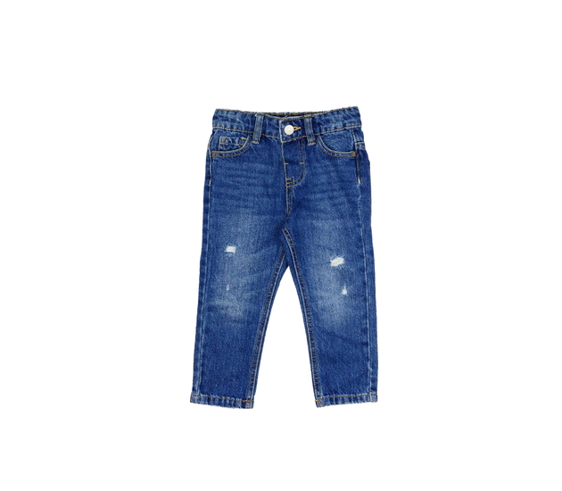 Modré trhané rifle Primark 