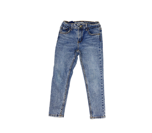 Modré melírované rifle Primark 