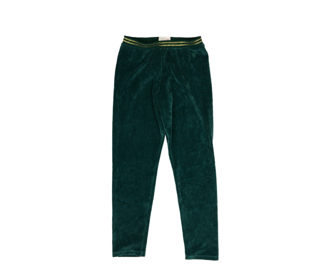 Zelené semišové legíny Fatface