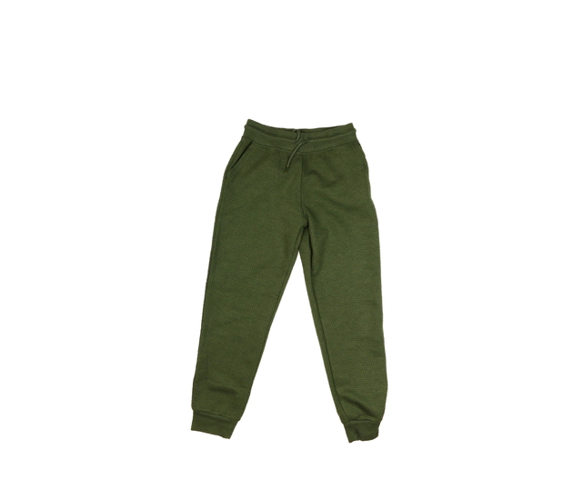 Zelené vzorované tepláky Primark 