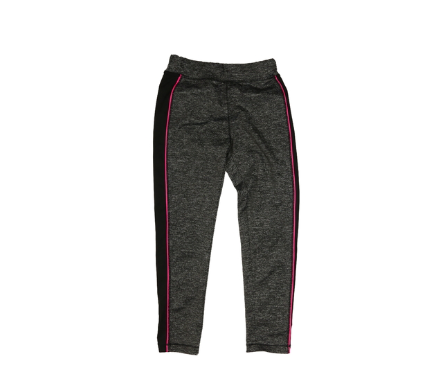 Šedé vzorované sportovní legíny 