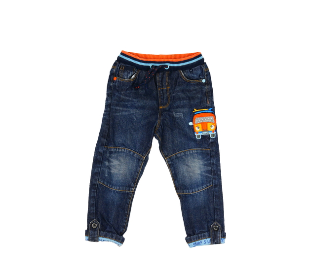 Modré rifle s oranžovým pasem George