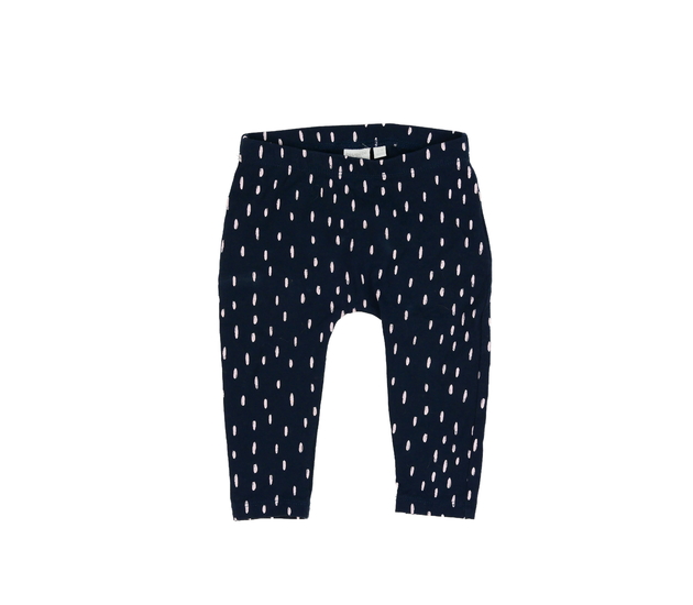 Tmavě modré vzorované legíny Bluezoo 