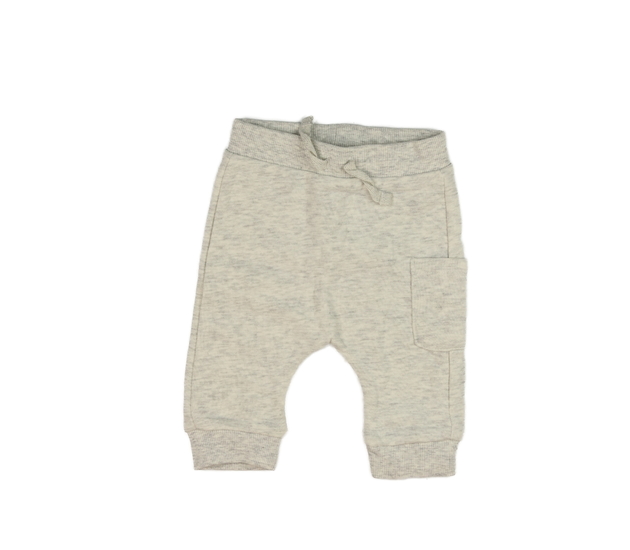 Šedé melírované tepláčky Tu 