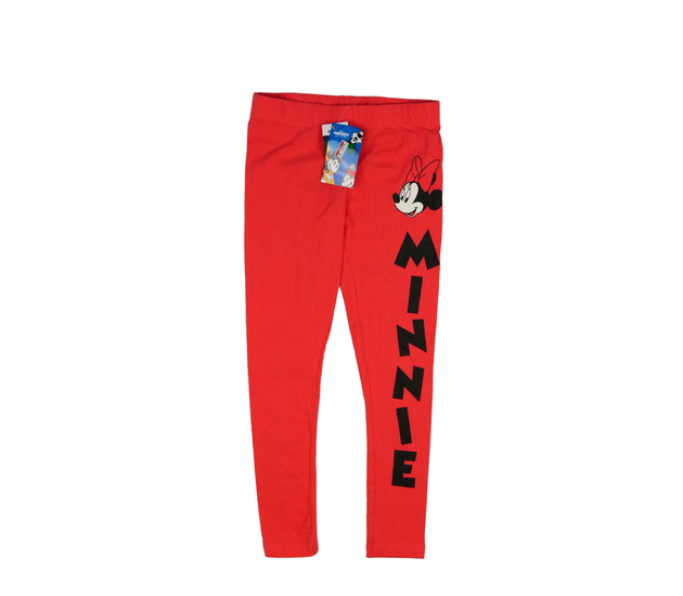 Nové červené legíny Minnie Disney 