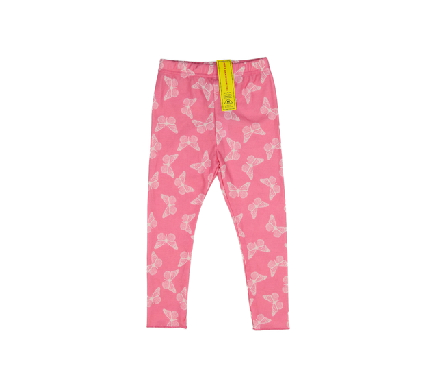 Nové růžové motýlí legíny 