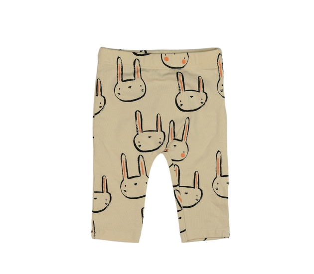 Krémové legíny se zajíčky George