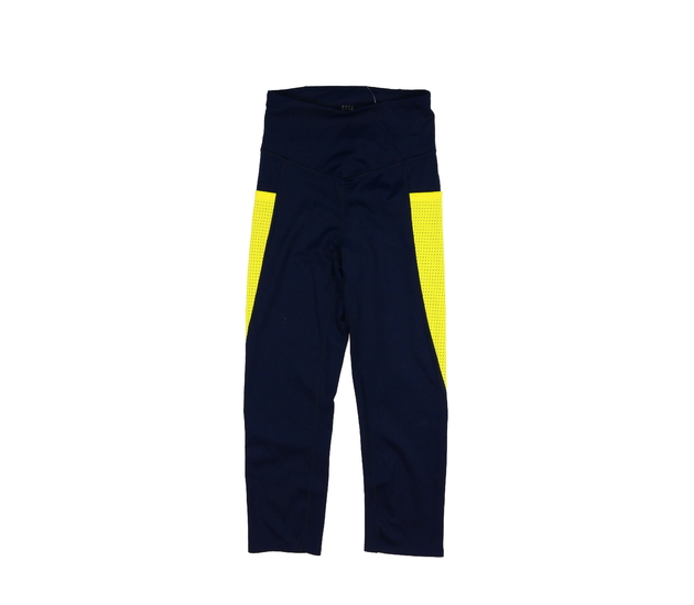 Černo-žluté sportovní legíny EUR 34 M&S